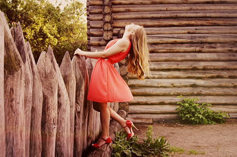 Red Dressed Girl